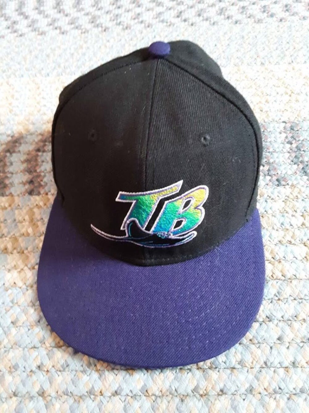 TAMPA BAY DEVIL RAYS BASEBALL CAP (NEW-7 1/2) New Era 59Fifty Cooperstown AL MLB
